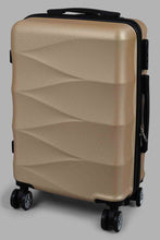تنزيل الصورة على معرض الصور، Redtag-Luggage-Trolley--(20-Inch)-Light-Gold-Hard-Luggage-Travel-Accessories-