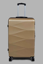 تنزيل الصورة على معرض الصور، Redtag-Luggage-Trolley-(24-Inch)-Light-Gold-Hard-Luggage-Travel-Accessories-