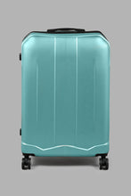 تنزيل الصورة على معرض الصور، Redtag-Blue-Luggage-Trolley-24",-Blue-Color-Hard-Luggage-Travel-Accessories-