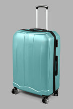 تنزيل الصورة على معرض الصور، Redtag-Blue-Luggage-Trolley-28",-Blue-Color-Hard-Luggage-Travel-Accessories-