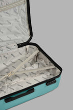 تنزيل الصورة على معرض الصور، Redtag-Blue-Luggage-Trolley-28",-Blue-Color-Hard-Luggage-Travel-Accessories-