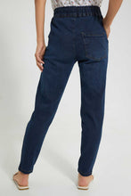 Load image into Gallery viewer, Redtag-Dark-Blue-Baggy-Fit-Jean-Jeans-Regular-Fit-Women's-