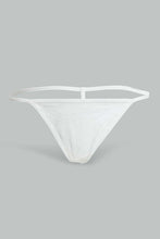 تنزيل الصورة على معرض الصور، Redtag-Ivory-Plain-Non-Padded-Mesh-Babydoll-With-Thong-Babydolls-Women's-