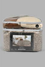 Load image into Gallery viewer, Redtag-Grey-7-Piece-Embroidery-Comforter-Set-(King-Size)-Comforters-Home-Bedroom-