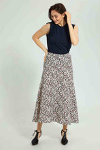 Load image into Gallery viewer, Redtag-Floral-Asymetric-Hem-Skirt-Skirts-Women's-
