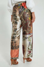 تنزيل الصورة على معرض الصور، Redtag-Patch-Print-Wideleg-Trouser-Trousers-Women's-