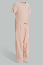 Load image into Gallery viewer, Redtag-Coral-Pleated-Jumpsuit-Jumpsuits-Infant-Girls-3 to 24 Months