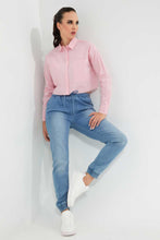 تنزيل الصورة على معرض الصور، Redtag-Pink-Collared-Shirt-Casual-Shirts-Women's-