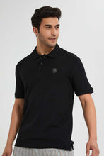 Load image into Gallery viewer, Redtag-Beige-Polo-Shirt-With-Chest-Logo-Polo-Shirts-Men's-
