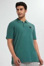 Load image into Gallery viewer, Redtag-Red-Polo-Shirt-With-Chest-Logo-Polo-Shirts-Men's-