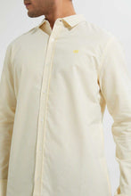 تنزيل الصورة على معرض الصور، Redtag-Yellow-Stripes-Oxford-Shirt-Casual-Shirts-Men's-