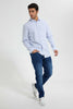 Redtag-Blue-Stripes-Oxford-Shirt-Casual-Shirts-Men's-