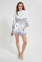 تنزيل الصورة على معرض الصور، Redtag-White-Printed--Short-Casual-Shorts-Women's-