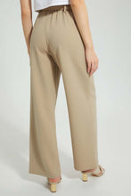 Load image into Gallery viewer, Redtag-Sand-Wide-Leg-Pant-With-Belt-Leggings-Women's-