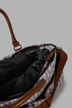 تنزيل الصورة على معرض الصور، Redtag-Diaper-Bag-Brown-Trims-Baby-Diaper-Bags-New-Born-Baby-