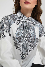 Load image into Gallery viewer, Redtag-White-Printed-Top-Blouses-Women's-