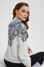Load image into Gallery viewer, Redtag-White-Printed-Top-Blouses-Women's-