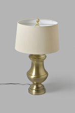 تنزيل الصورة على معرض الصور، Redtag-Gold-Metal-Table-Lamp-Table-Lamps-Home-Decor-