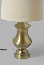 تنزيل الصورة على معرض الصور، Redtag-Gold-Metal-Table-Lamp-Table-Lamps-Home-Decor-