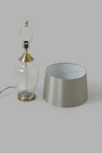 تنزيل الصورة على معرض الصور، Redtag-Gold-Glass---Table-Lamp-Table-Lamps-Home-Decor-
