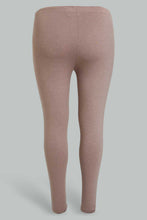 Load image into Gallery viewer, Redtag-Brown-Basic-Legging-Leggings-Women's-