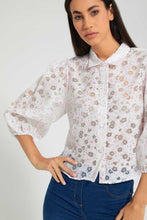 Load image into Gallery viewer, Redtag-Organza-Shirt-Blouses-Women's-