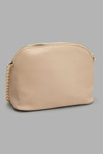 Load image into Gallery viewer, Redtag-Beige-Quilted-Cross-Body-Bag-Cross-Body-Bags-Women-