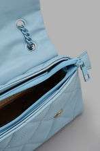 Load image into Gallery viewer, Redtag-Blue-Quilted-Cross-Body-Bag-Cross-Body-Bags-Women-