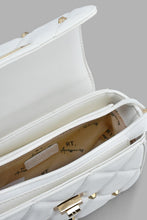 Load image into Gallery viewer, Redtag-White-Studs-Embellished-Day-Bag-Day-Bags-Women-