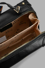 Load image into Gallery viewer, Redtag-Black-Animal-Croc-Cross-Body-Bag-Cross-Body-Bags-Women-