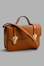 Load image into Gallery viewer, Redtag-Tan-Satchel-Bag-Day-Bags-Women-