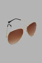 Load image into Gallery viewer, Redtag-Multicolour-Aviator-Sunglasses-Aviator-Men's-