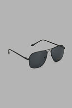 Load image into Gallery viewer, Redtag-Black-Aviator-Sunglasses-Aviator-Men's-