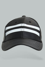 تنزيل الصورة على معرض الصور، Redtag-Black-Stripe-Cap-For-Men-Colour:Black,-Filter:Men's-Accessories,-Men-Caps,-New-In,-New-In-Men-ACC,-Non-Sale,-S22B-Men's-