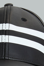 تنزيل الصورة على معرض الصور، Redtag-Black-Stripe-Cap-For-Men-Colour:Black,-Filter:Men's-Accessories,-Men-Caps,-New-In,-New-In-Men-ACC,-Non-Sale,-S22B-Men's-