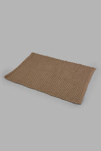 Load image into Gallery viewer, Redtag-Brown-Jute-Cotton-Woven-Dhurrie-Category:Rugs,-Colour:Brown,-Filter:Home-Decor,-HMW-HOM-Rud-Rugs-&-Door-Mats,-JUBLIANT,-New-In,-New-In-HMW-HOM,-Non-Sale,-S22B,-Section:Homewares-Home-Decor-