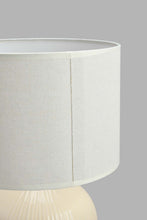 Load image into Gallery viewer, Redtag-Taupe-Round-Base-Table-Lamp-Table-Lamps-Home-Decor-