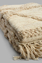 تنزيل الصورة على معرض الصور، Redtag-White-Boho-Pattern-Woven-Rug-Rugs-Home-Decor-