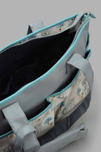 تنزيل الصورة على معرض الصور، Redtag-Grey-Diaper-Bag-Category:Bags,-Colour:Grey,-Filter:Newborn-Accessories,-NBN-Bags,-New-In,-New-In-NBN-ACC,-Non-Sale,-S22C,-Section:Kidswear-New-Born-Baby-