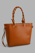 Load image into Gallery viewer, Redtag-Tan-Tote-Bag-Tote-Bags-Women-
