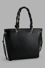 Load image into Gallery viewer, Redtag-Black-Tote-Bag-Tote-Bags-Women-
