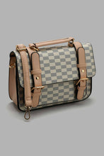 Load image into Gallery viewer, Redtag-Beige-Monogram-Cross-Body-Bag-Cross-Body-Bags-Women-