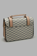 Load image into Gallery viewer, Redtag-Beige-Monogram-Cross-Body-Bag-Cross-Body-Bags-Women-