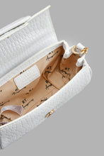 Load image into Gallery viewer, Redtag-White-Textured-Cross-Body-Bag-Cross-Body-Bags-Women-