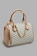 Load image into Gallery viewer, Redtag-Beige-Day-Bag-With-Chain-Embellished-Day-Bags-Women-