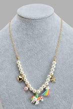 Load image into Gallery viewer, Assorted Pearl Necklace And Bracelet For Girls (2 Piece)