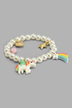 Load image into Gallery viewer, Assorted Pearl Necklace And Bracelet For Girls (2 Piece)