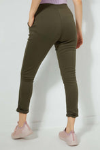 تنزيل الصورة على معرض الصور، Redtag-Olive-Tapered-Leg-Turn-Up-Trouser-Trousers-Women's-
