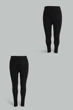 تنزيل الصورة على معرض الصور، Redtag-Pack-Of-2-Legging--Long-X-Long-Leggings-Women's-