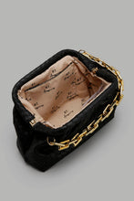 Load image into Gallery viewer, Redtag-Black-Embossed-Crossbody-Bag-Cross-Body-Bags-Women-